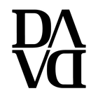 Logo de DAVD, marca colombiana de denim contemporáneo.
